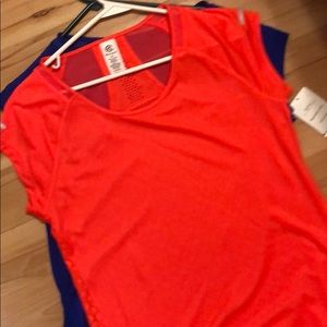 Two champion bright active t shirts